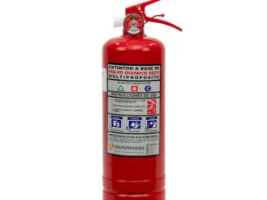 Extintor Polvo Químico Seco (PQS) 2 kg al 75% Certificado