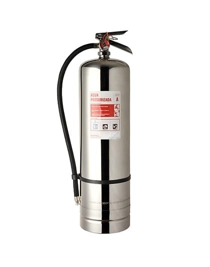 Gimnasia elegante franja Extintor Agua Presurizada 10 Lts 2 1/2 GAL. - Sistemfuego