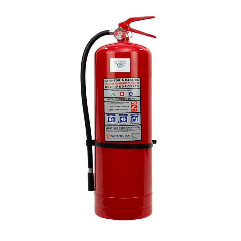 Extintor Polvo Químico Seco (PQS) 10 kg 75% Certificado DS.44