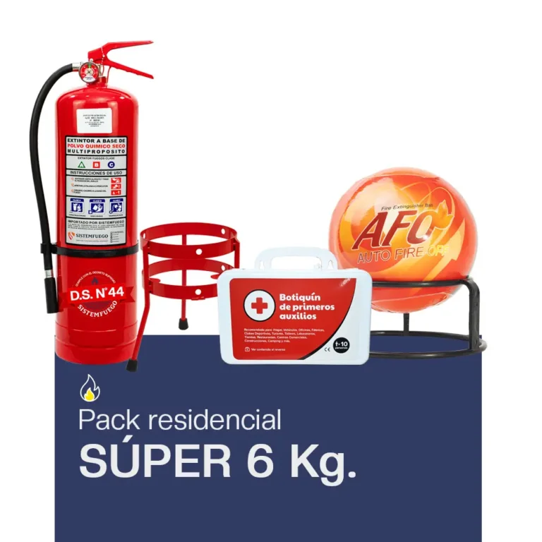 Pack residencial super 6 Kg.
