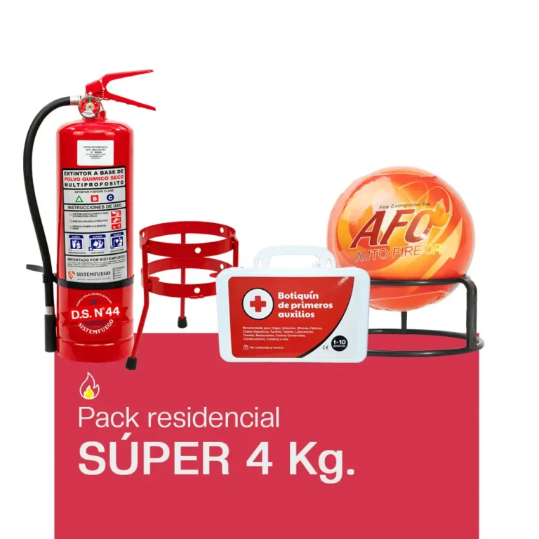 Pack residencial Súper 4 Kg.