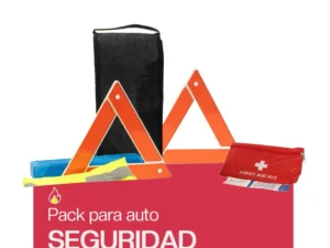Pack para auto emergencia sin extintor