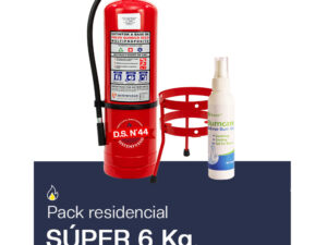 Pack residencial Súper 6 Kg s/botiquín
